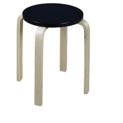 Mia Bentwood Stool Mocha - Niche Natural & Black -Ottomans Official Shop unnamed file 346