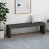Pannell Farmhouse Dining Bench - Christopher Knight Home Light Gray