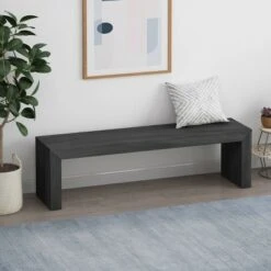 Pannell Farmhouse Dining Bench - Christopher Knight Home Light Gray