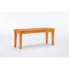 Shaker Dining Bench Wood/Oak - Boraam -Ottomans Official Shop unnamed file 3529