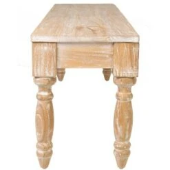 Yeats Teak Bench Beige - East At Main -Ottomans Official Shop unnamed file 3602