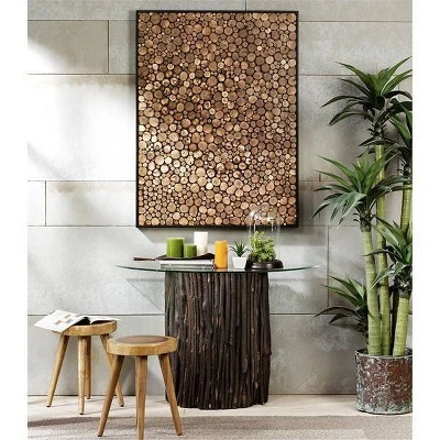 Ink+Ivy Set of 2 Arcadia Dining Stool Natural 4 Ink+Ivy Set of 2 Arcadia Dining Stool Natural – Image 2