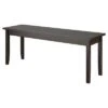 Atwood Stained Dining Bench Wood/Cappuccino - CorLiving -Ottomans Official Shop unnamed file 3616