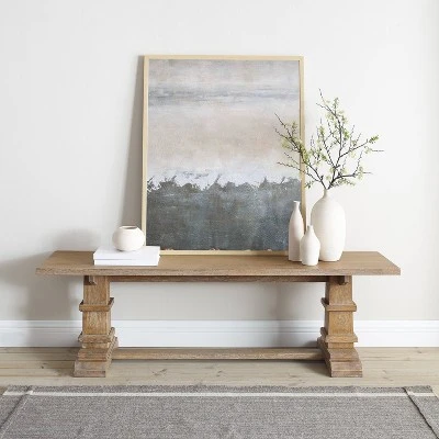 Joanna Dining Bench Rustic Brown - Crosley 6 Joanna Dining Bench Rustic Brown - Crosley – Image 4