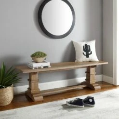 Joanna Dining Bench Rustic Brown - Crosley 16 Joanna Dining Bench Rustic Brown - Crosley -Ottomans Official Shop unnamed file 3638