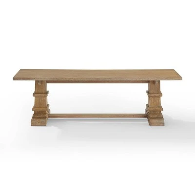 Joanna Dining Bench Rustic Brown - Crosley 11 Joanna Dining Bench Rustic Brown - Crosley – Image 9