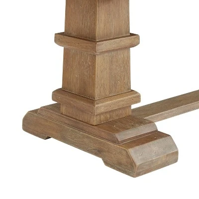 Joanna Dining Bench Rustic Brown - Crosley 12 Joanna Dining Bench Rustic Brown - Crosley – Image 10