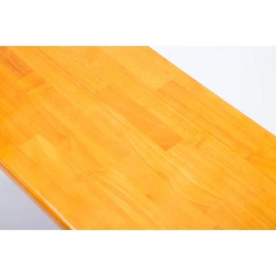 Shaker Dining Bench Wood/Black/Oak - Boraam 9 Shaker Dining Bench Wood/Black/Oak - Boraam – Image 7