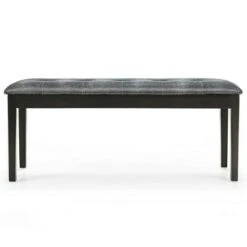Costway Upholstered Dining Bench w/Padded Seat for Kitchen Bedroom Entryway Grey 19 Costway Upholstered Dining Bench w/Padded Seat for Kitchen Bedroom Entryway Grey -Ottomans Official Shop unnamed file 3780