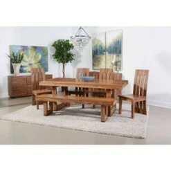 Beckenridge Dining Bench Brown - Treasure Trove Accents 16 Beckenridge Dining Bench Brown - Treasure Trove Accents -Ottomans Official Shop unnamed file 3800