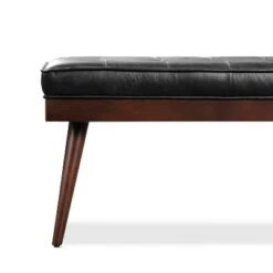 James Leather Bench - Poly & Bark Madagascar Cocoa -Ottomans Official Shop unnamed file 3807