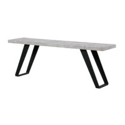 Alvara Court II Counter Height Dining Bench - Treasure Trove Accents White -Ottomans Official Shop unnamed file 3818