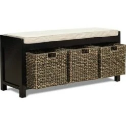 Griffin Storage Bench Black - ClickDecor 15 Griffin Storage Bench Black - ClickDecor -Ottomans Official Shop unnamed file 3863