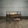 North Avenue Storage Bench Smoked Oak - Sauder