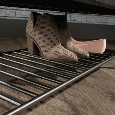 North Avenue Storage Bench Smoked Oak - Sauder 5 North Avenue Storage Bench Smoked Oak - Sauder – Image 3