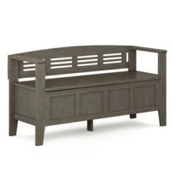 48" Chandler Solid Wood Entryway Storage Bench - Wyndenhall Distressed Gray 33 48" Chandler Solid Wood Entryway Storage Bench - Wyndenhall Distressed Gray -Ottomans Official Shop unnamed file 3895