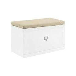 Harper Entryway Storage Bench - Crosley Gray/creme -Ottomans Official Shop unnamed file 3930