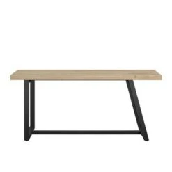 Palomino Asymmetrical Entryway Bench - Novogratz Black -Ottomans Official Shop unnamed file 4034