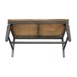 Vista Slatback Bench Hickory Brown - International Concepts -Ottomans Official Shop unnamed file 4102