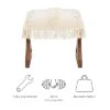 Colmar Tassel Ottoman Off White - Powell Company -Ottomans Official Shop unnamed file 4154