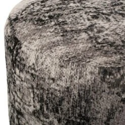 Ewell Handcrafted Boho Jacquard Stool Black/Beige/Natural - Christopher Knight Home -Ottomans Official Shop unnamed file 4164
