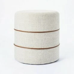 Threshold Designed W/Studio McGee Catalina Mudcloth Round Ottoman - Threshold™ designed with Studio McGee Cream 11 Threshold Designed W/Studio McGee Catalina Mudcloth Round Ottoman - Threshold™ designed with Studio McGee Cream -Ottomans Official Shop unnamed file 4218