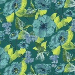 Poppy Ottoman in Patterns - Opalhouse™ Green & Teal Floral -Ottomans Official Shop unnamed file 4329