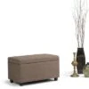 Callum Storage Ottoman Bench - Wyndenhall Slate