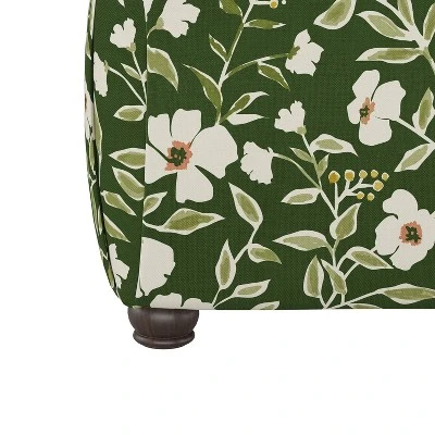 Ottoman Ibeza Botanical Green - Opalhouse™ 4 Ottoman Ibeza Botanical Green - Opalhouse™ – Image 2
