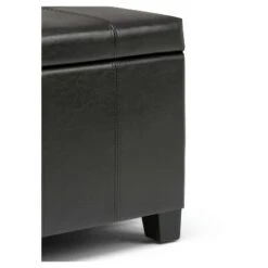 36" Lancaster Storage Ottoman Bench - WyndenHall Satin Cream -Ottomans Official Shop unnamed file 4569