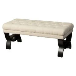 Scarlette Tufted Ottoman Bench - Christopher Knight Home Navy 17 Scarlette Tufted Ottoman Bench - Christopher Knight Home Navy -Ottomans Official Shop unnamed file 4610