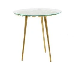 Modern Aluminum Accent Table - Olivia & May Black -Ottomans Official Shop unnamed file 464