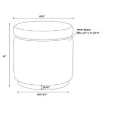 Blanche Storage Ottoman Natural - Linon -Ottomans Official Shop unnamed file 4644