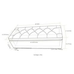 48" Springfield Storage Ottoman - Wyndenhall Natural Linen Look Fabric -Ottomans Official Shop unnamed file 4677