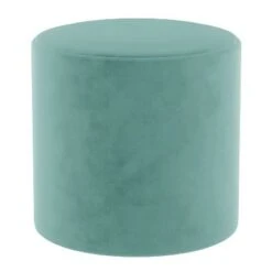 Round Ottoman in Velvet - Project 62™ Burnt Orange -Ottomans Official Shop unnamed file 4732