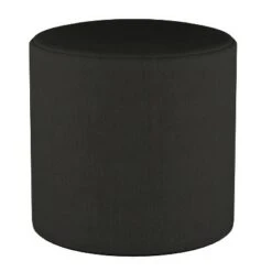 Round Ottoman in Linen - Project 62™ Linen Cream -Ottomans Official Shop unnamed file 4869