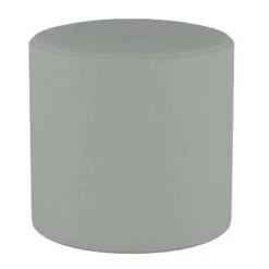 Round Ottoman in Linen - Project 62™ Linen Cream -Ottomans Official Shop unnamed file 4871