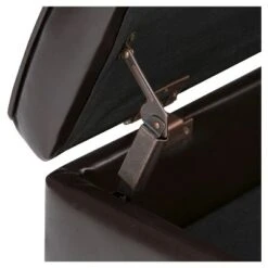 Essex Storage Ottoman Bench with Open Bottom - WyndenHall Chocolate Brown 10 Essex Storage Ottoman Bench with Open Bottom - WyndenHall Chocolate Brown -Ottomans Official Shop unnamed file 4892