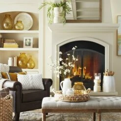 Celeste French Country Weathered Oak - Linen Upholstered Ottoman Bench Beige - Baxton Studio -Ottomans Official Shop unnamed file 4901