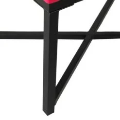 Rectangle Ottoman Velvet Tufted Cushion and Gold Metal X Base - HomePop Silver -Ottomans Official Shop unnamed file 4931