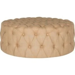 Charlene Tufted Cocktail Ottoman - Safavieh -Ottomans Official Shop unnamed file 4964