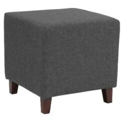 Flash Furniture Ascalon Taut Upholstered Cube Ottoman Pouf -Ottomans Official Shop unnamed file 4969
