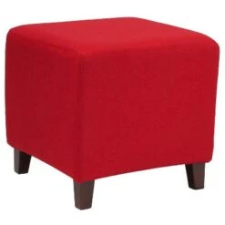 Flash Furniture Ascalon Taut Upholstered Cube Ottoman Pouf -Ottomans Official Shop unnamed file 4970