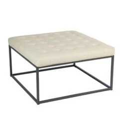 Perscon Upholstered Cocktail Ottoman - Aiden Lane Cream/gray 19 Perscon Upholstered Cocktail Ottoman - Aiden Lane Cream/gray -Ottomans Official Shop unnamed file 5049