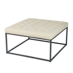 Perscon Upholstered Cocktail Ottoman - Aiden Lane Cream/gray 24 Perscon Upholstered Cocktail Ottoman - Aiden Lane Cream/gray -Ottomans Official Shop unnamed file 5054