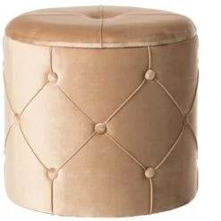 Fabulaxe Round Wooden Velvet Ottoman Stool with Lid 25 Fabulaxe Round Wooden Velvet Ottoman Stool with Lid -Ottomans Official Shop unnamed file 5120