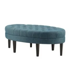 Madison Park Matthew Surfboard Tufted Ottoman Brown -Ottomans Official Shop unnamed file 5133