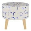 Round Ottoman with Splayed Legs Faces Klein Blue - Skyline Furniture 2 Round Ottoman with Splayed Legs Faces Klein Blue - Skyline Furniture -Ottomans Official Shop unnamed file 5135