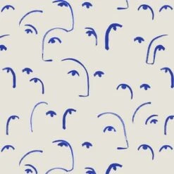 Round Ottoman with Splayed Legs Faces Klein Blue - Skyline Furniture -Ottomans Official Shop unnamed file 5137