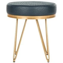 Jenine Faux Ostrich Round Bench - Safavieh Cream 13 Jenine Faux Ostrich Round Bench - Safavieh Cream -Ottomans Official Shop unnamed file 5148